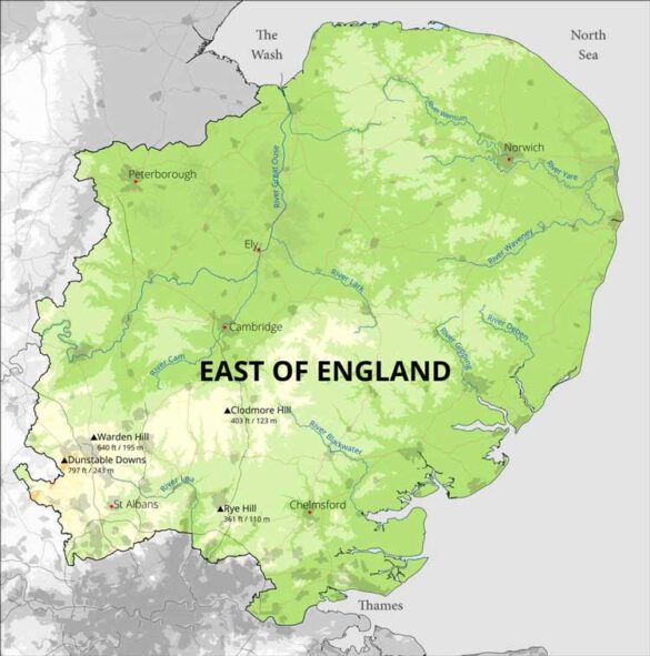 East Of England